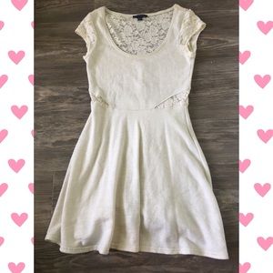 White Dress with Lace